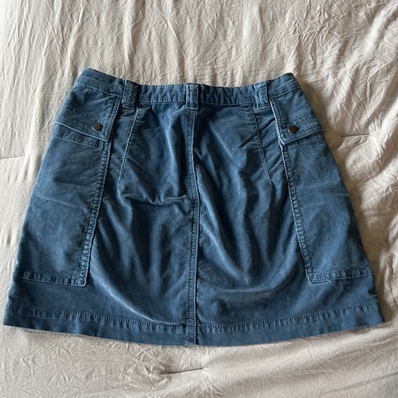 Free people size 10 blue skirt - Picture 3 of 4